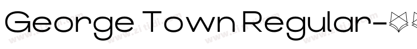 George Town Regular字体转换 George Town Regular字体转换
